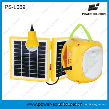 Power Solution Qualified 4500mAh/6V Solar LED Camping Lantern with Cell Phone Charger